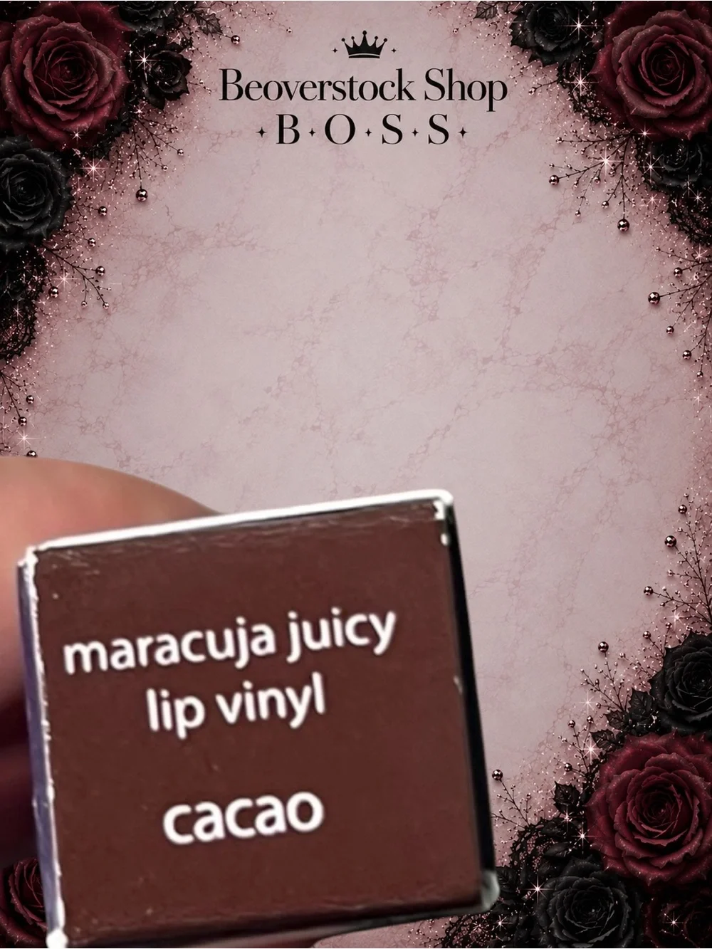 New NIB Tarte Maracuja Juicy Lip Vinyl Lipstick – Shade: Cacao